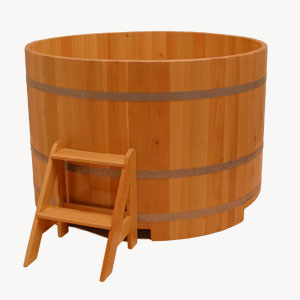 Купель из дуба Круглая D 1.80м х 1.2